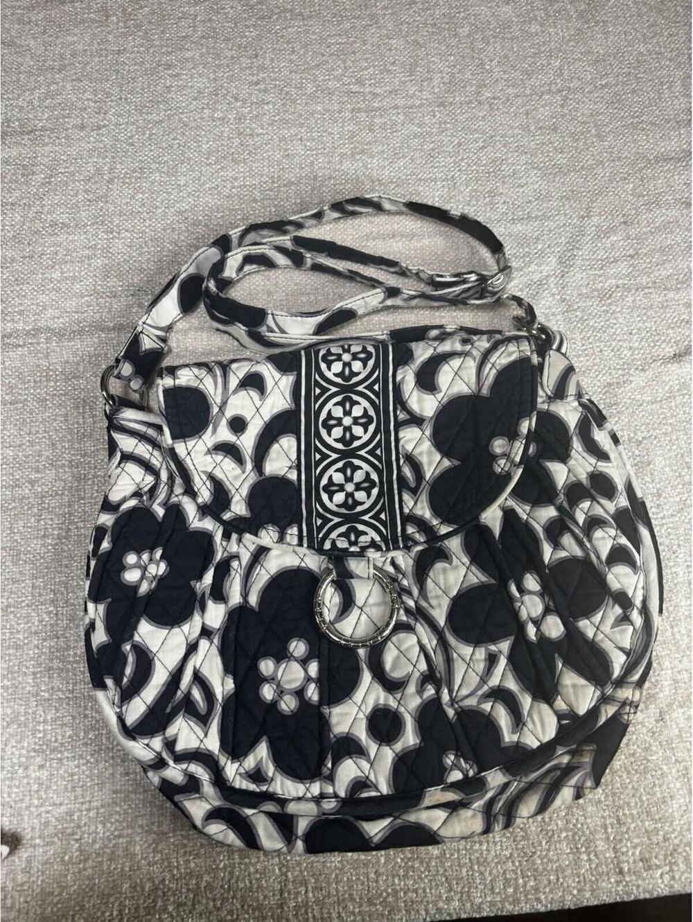 Vera Bradley Saddle Up Day and Night Pattern Cross Body Bag Purse 13 x 11 x 4